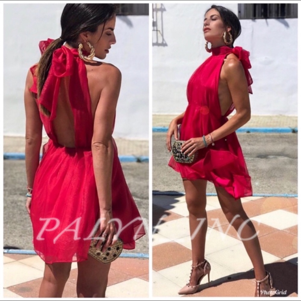 ❤️❤️ZARA MINI ORGANZA DRESS